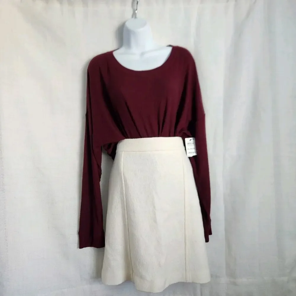 NWT Alfani Intimates XL Burgundy Scoop Neck‎ Cotton Top